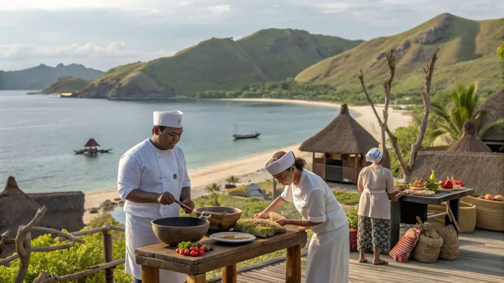 Local community and traditional practices on Flores
